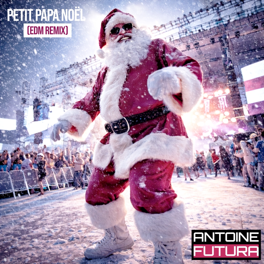 Pochette Petit Papa Noël - EDM Remix